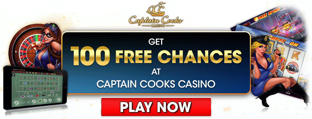 Captain cooks casino free spins